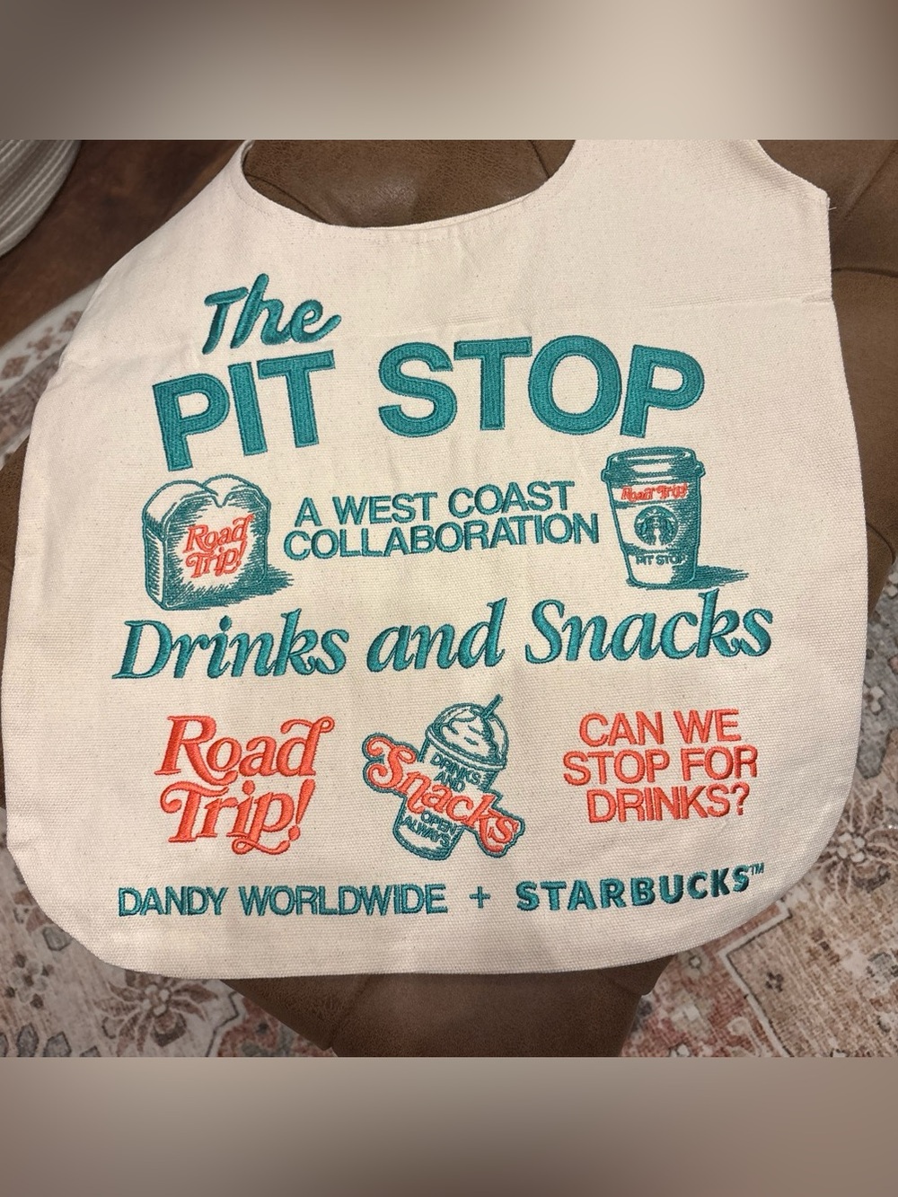 New! Dandy x Starbucks collab tote